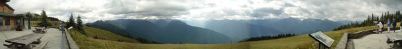 View From Hurricane Hill Visitor's Center, Olympic National Park