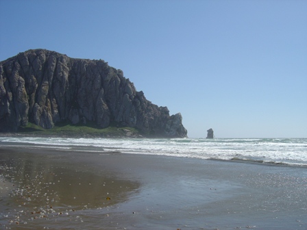 morro rock at morro bay