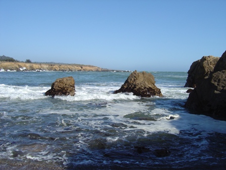 pacific coast highway rocky coastline