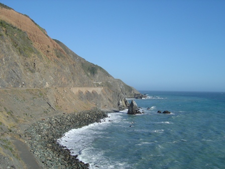 rocky coast, pacific coast highway