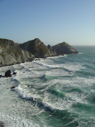 big sur mountains and coastline