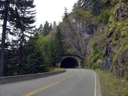 Hurricane Ridge Road, Tunnel, Olympic National Park