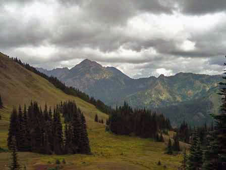 Mountains Above Port Angeles