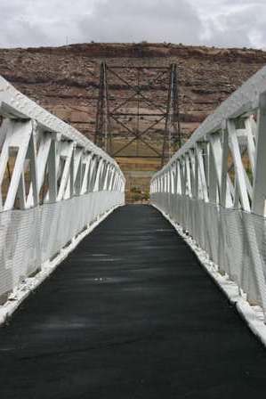 Dewey Suspension Bridge, Upper Colorado River Scenic Byway, Utah