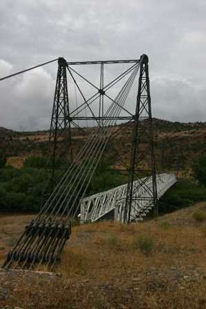 Dewey Suspension Bridge, Upper Colorado River Scenic Byway, Utah