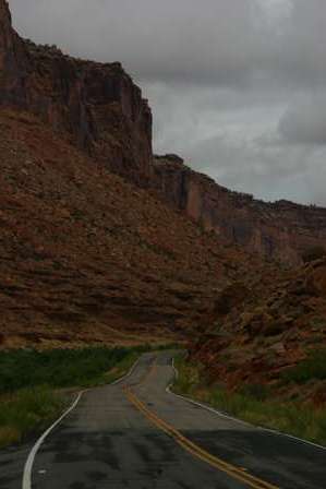 Road, Upper Colorado River Scenic Byway, Utah