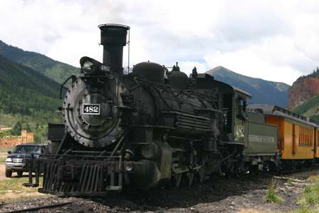 Durango Silverton Narrow Gauge Railroad D&SNGRR train