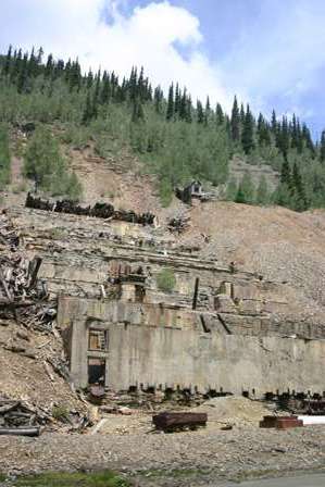 sunnyside mine, eureka, near silverton colorado