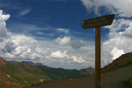 California Pass and Gulch, 4wd road near Silverton, Colorado