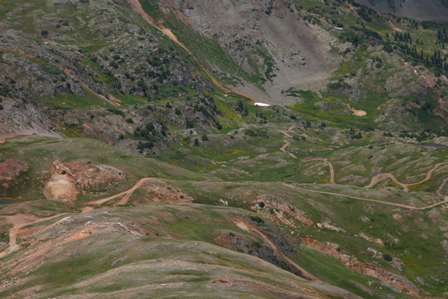 California Pass and Gulch, 4wd road near Silverton, Colorado