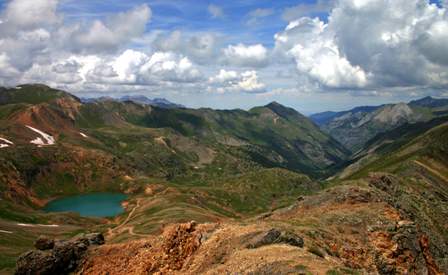 California Pass and Gulch, 4wd road near Silverton, Colorado