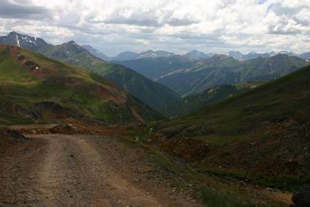 4wd road, san juan mountains