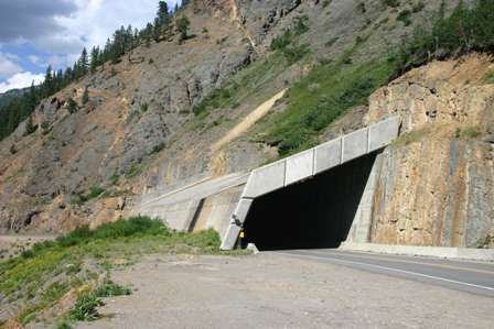 snow shed snowshed million dollar highway