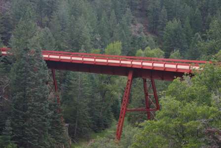 steel bridge, phantom canyon road