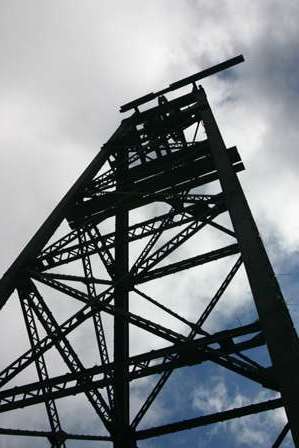 mine headframe victor colorado