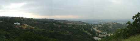 mulholland drive panorama